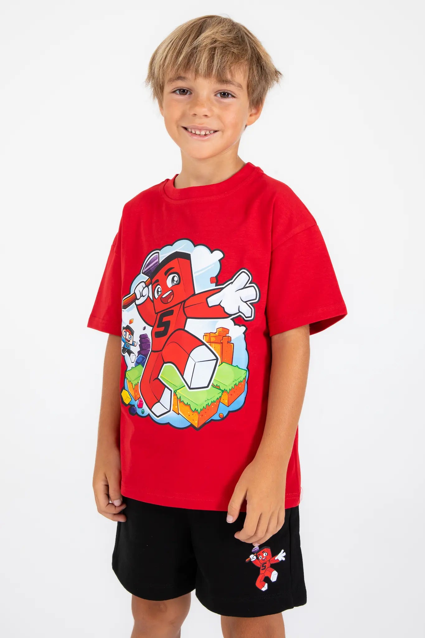 Samet Parlak Özel Paket 9: Figürlü Peluş Çanta + Tişört