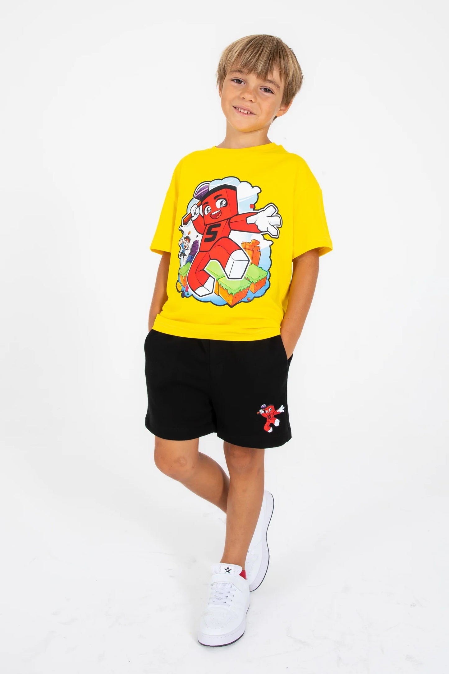 Samet Parlak Özel Paket 3: Samet Parlak Tişört + Şort + Peluş Seti