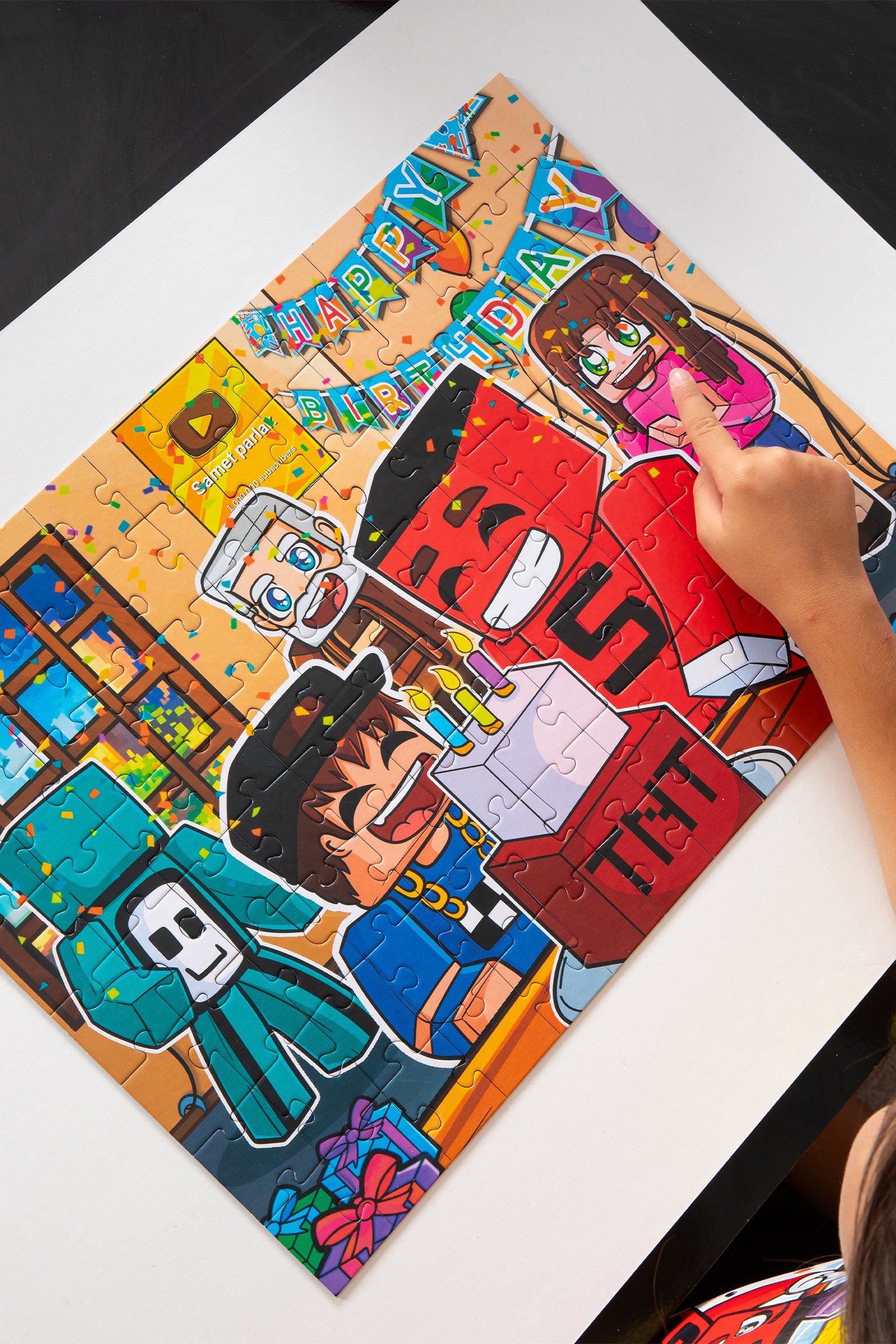 100 Parça Puzzle Samet Parlak Hasanı Doğum Gününde Trollüyor