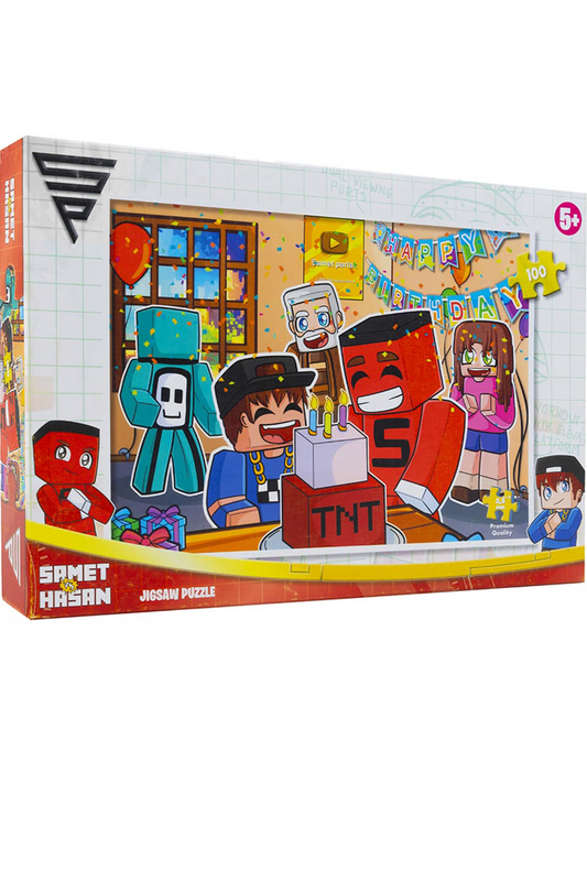 100 Parça Puzzle Samet Parlak Hasanı Doğum Gününde Trollüyor