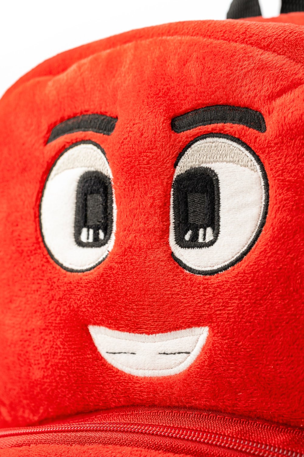 Samet Parlak Kırmızı Peluş Çanta