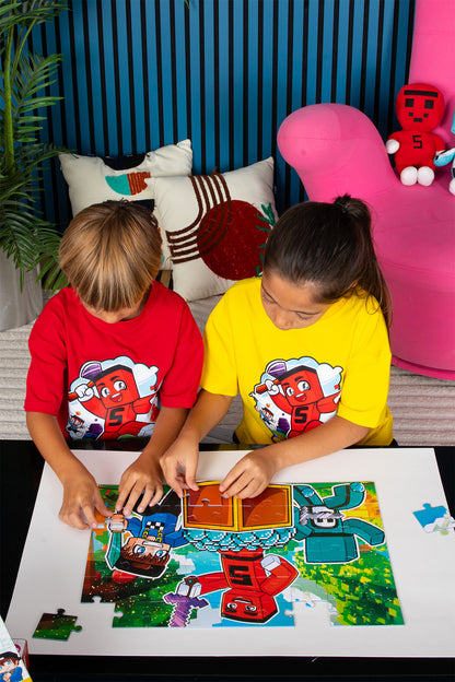 50 Parça Puzzle Samet Parlak ve Ekibi Elmas Hazinesi Buluyor
