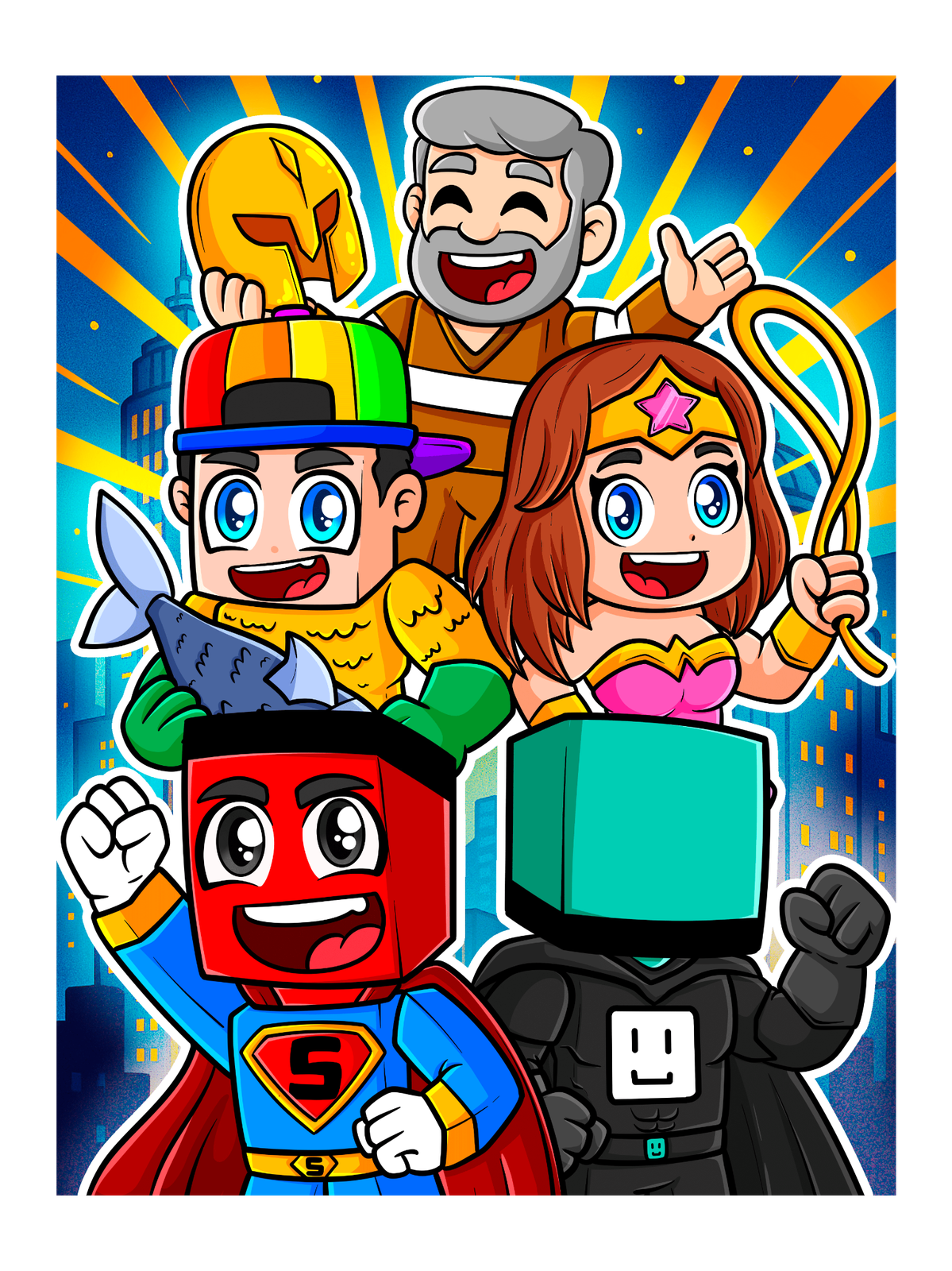 Samet Parlak Süper Kahraman Poster