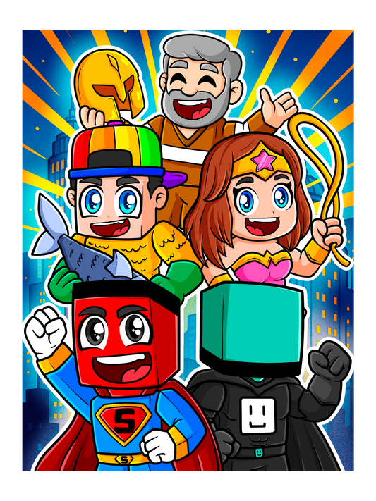 Samet Parlak Süper Kahraman Poster