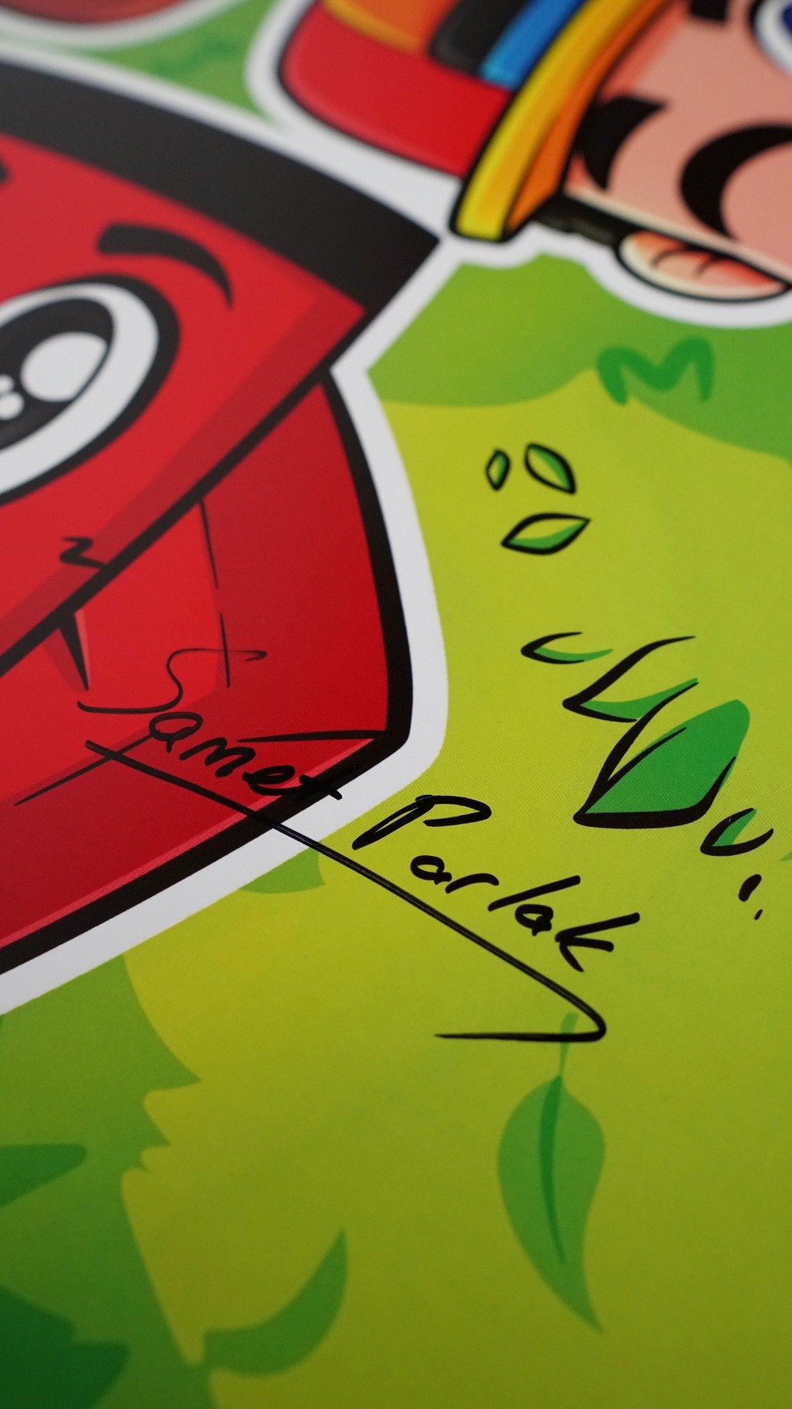 İmzalı Samet Parlak Ekip Poster