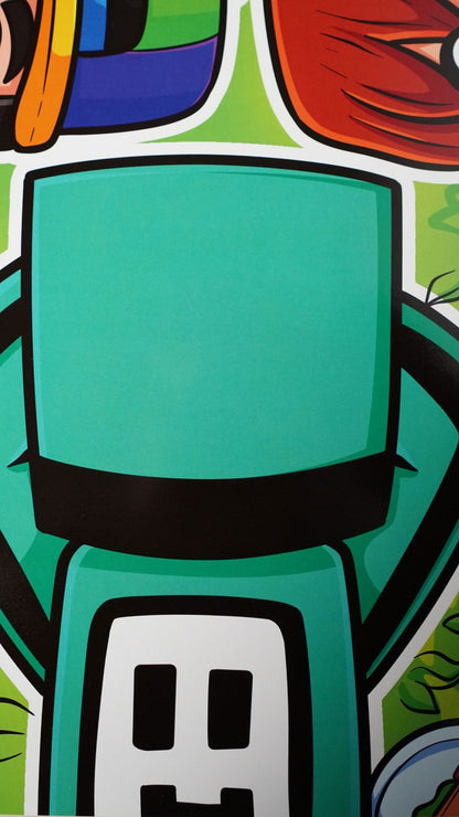 İmzalı Samet Parlak Ekip Poster