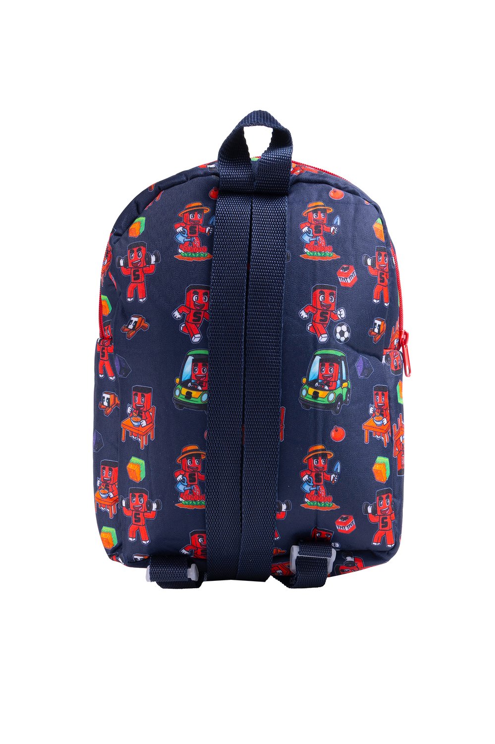 Samet Parlak Figürlü Peluş Çanta