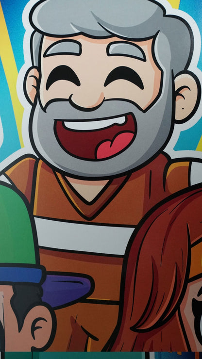 Samet Parlak Süper Kahraman Poster