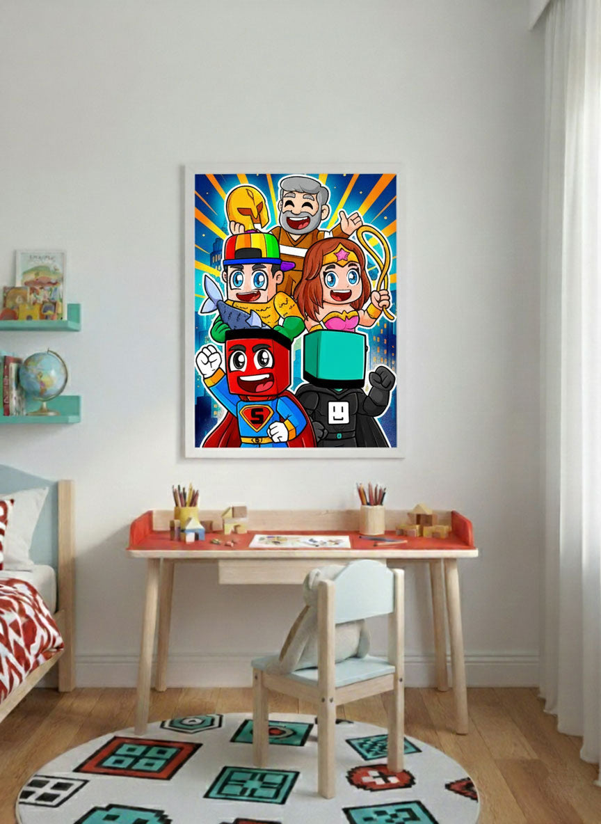 Samet Parlak Süper Kahraman Poster