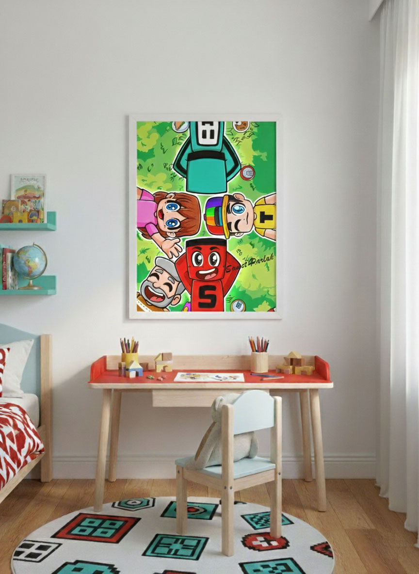 İmzalı Samet Parlak Ekip Poster