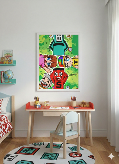 İmzalı Samet Parlak Ekip Poster