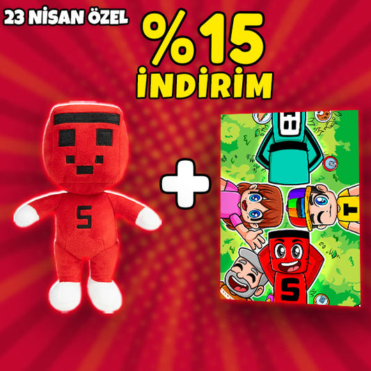 23 Nisan Özel Paket 5: Peluş Oyuncak + Poster