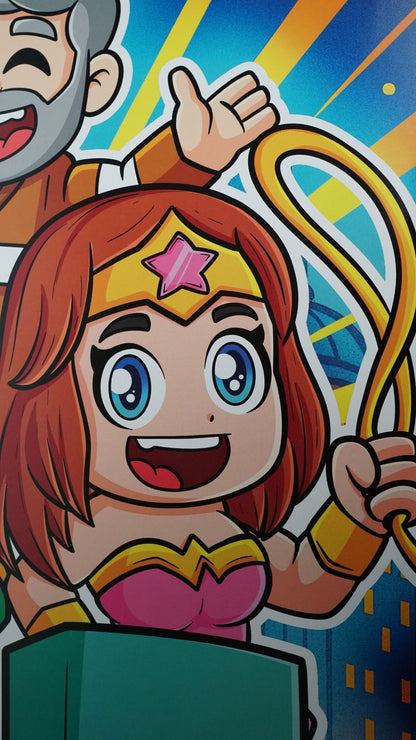 Samet Parlak Süper Kahraman Poster